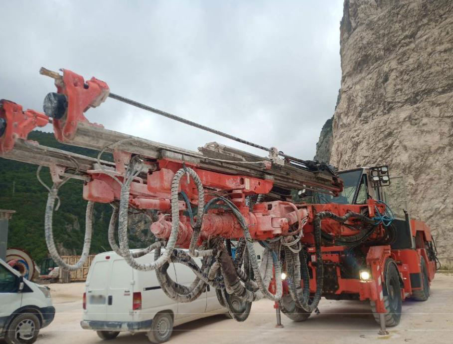 Sandvik DT820-SC - Horizontálni vrty: obrázok 1 Sandvik DT820-SC - Horizontálni vrty: obrázok 1
