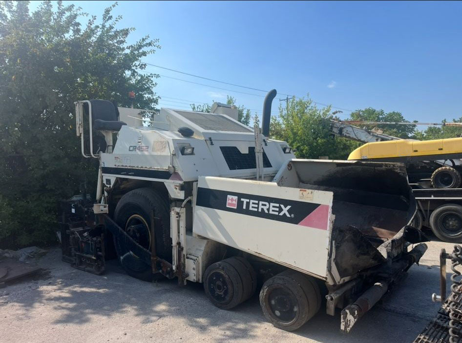 Terex CR452 - Finišer: obrázok 2 Terex CR452 - Finišer: obrázok 2