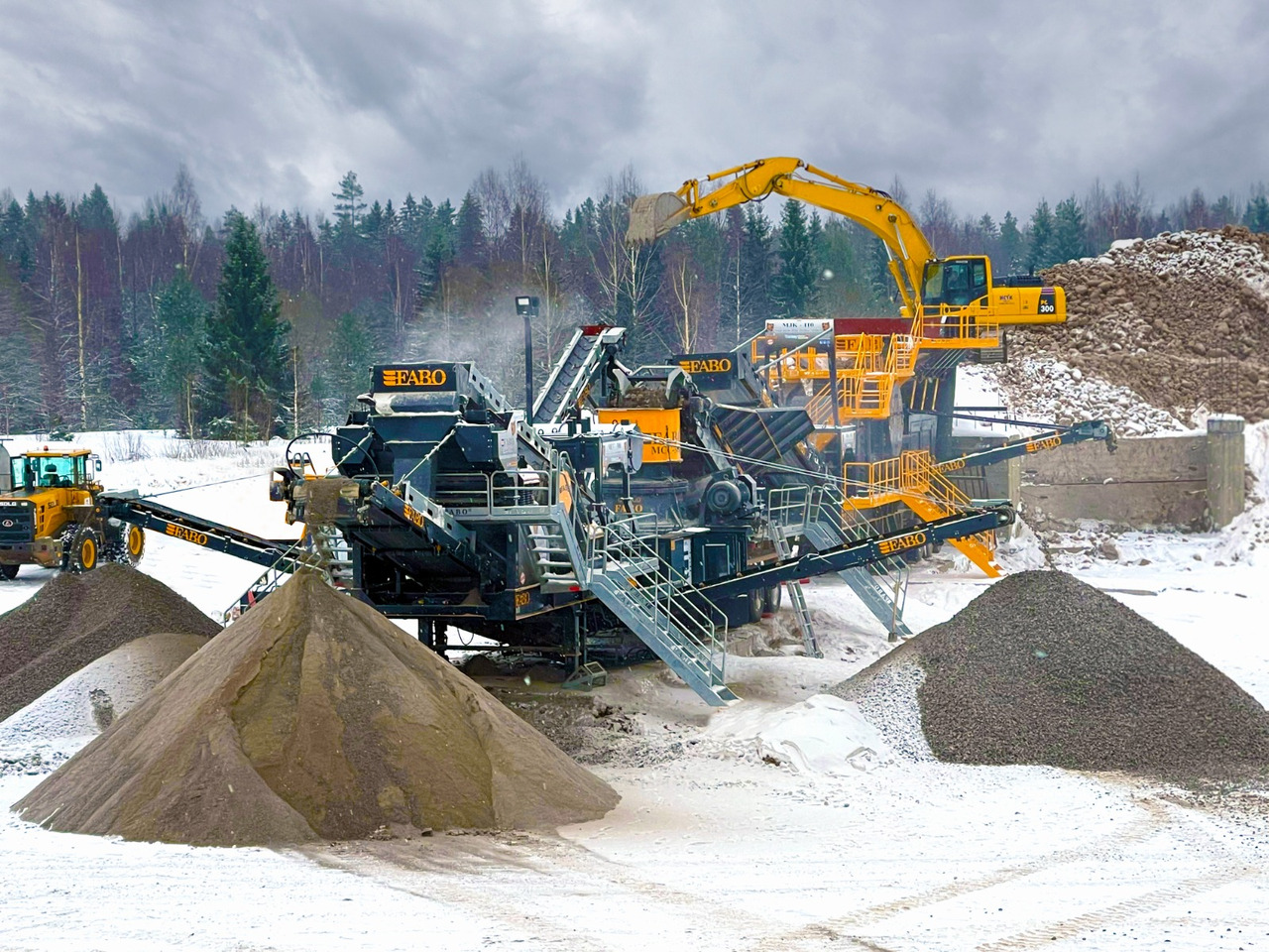 FABO Mining machinery-crushing plant - Banské stroj: obrázok 4 FABO Mining machinery-crushing plant - Banské stroj: obrázok 4
