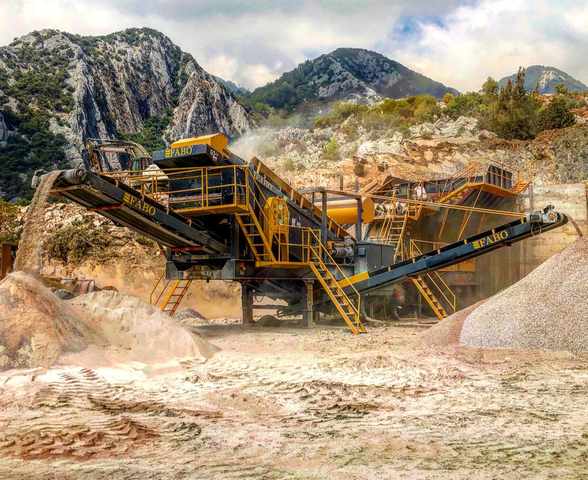 FABO Mining machinery - crushing plant - Banské stroj: obrázok 1 FABO Mining machinery - crushing plant - Banské stroj: obrázok 1