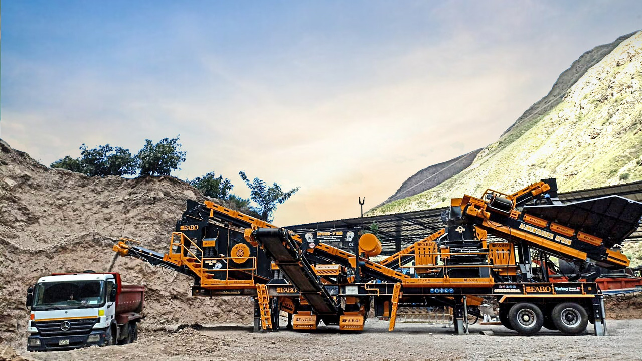 FABO Mobile crusher - Mobilný drvič: obrázok 3 FABO Mobile crusher - Mobilný drvič: obrázok 3