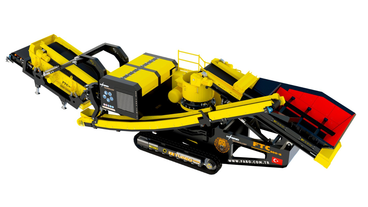 FABO Mobile crusher - Mobilný drvič: obrázok 5 FABO Mobile crusher - Mobilný drvič: obrázok 5