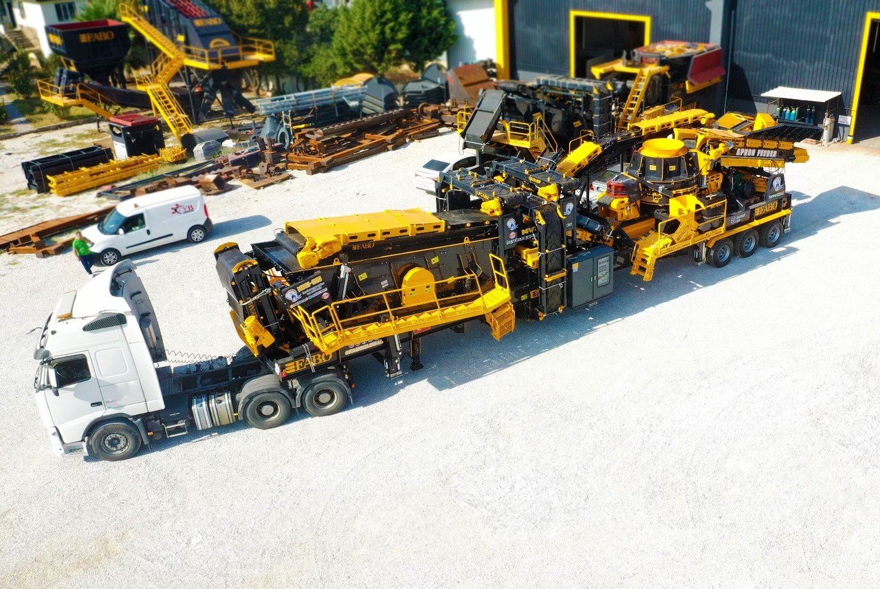 FABO Mobile crusher - Mobilný drvič: obrázok 5 FABO Mobile crusher - Mobilný drvič: obrázok 5