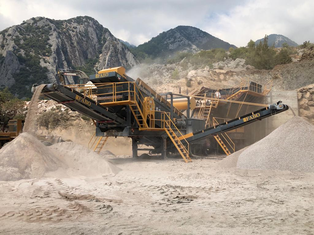 FABO Mobile crusher - Mobilný drvič: obrázok 4 FABO Mobile crusher - Mobilný drvič: obrázok 4