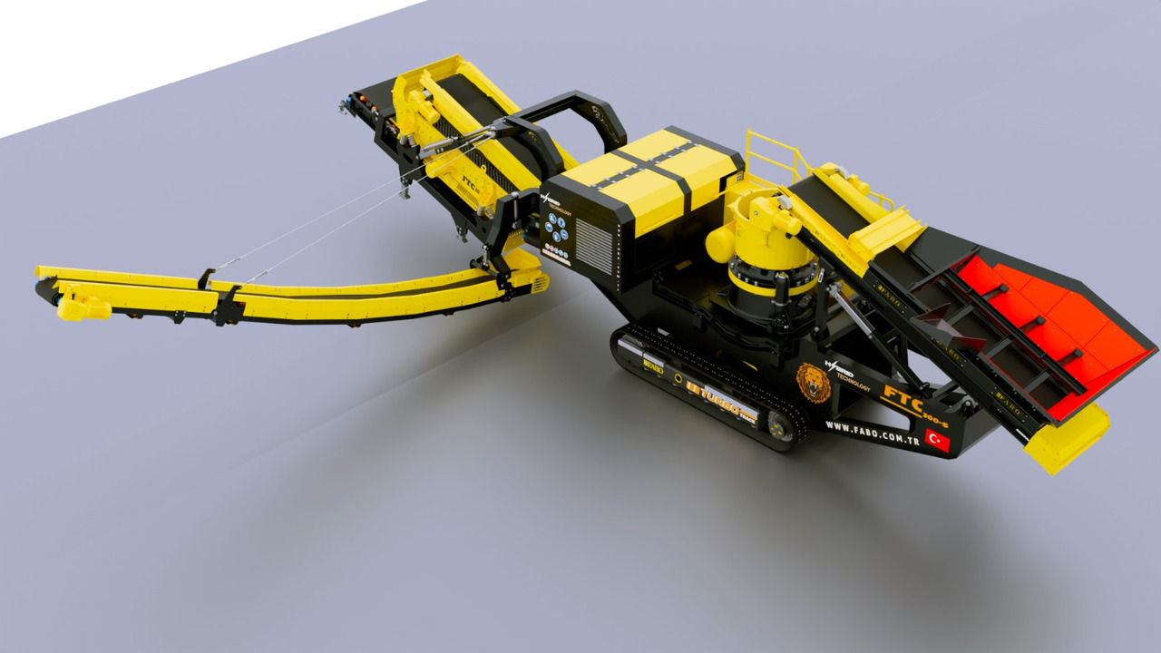 FABO Mobile crusher - Mobilný drvič: obrázok 4 FABO Mobile crusher - Mobilný drvič: obrázok 4