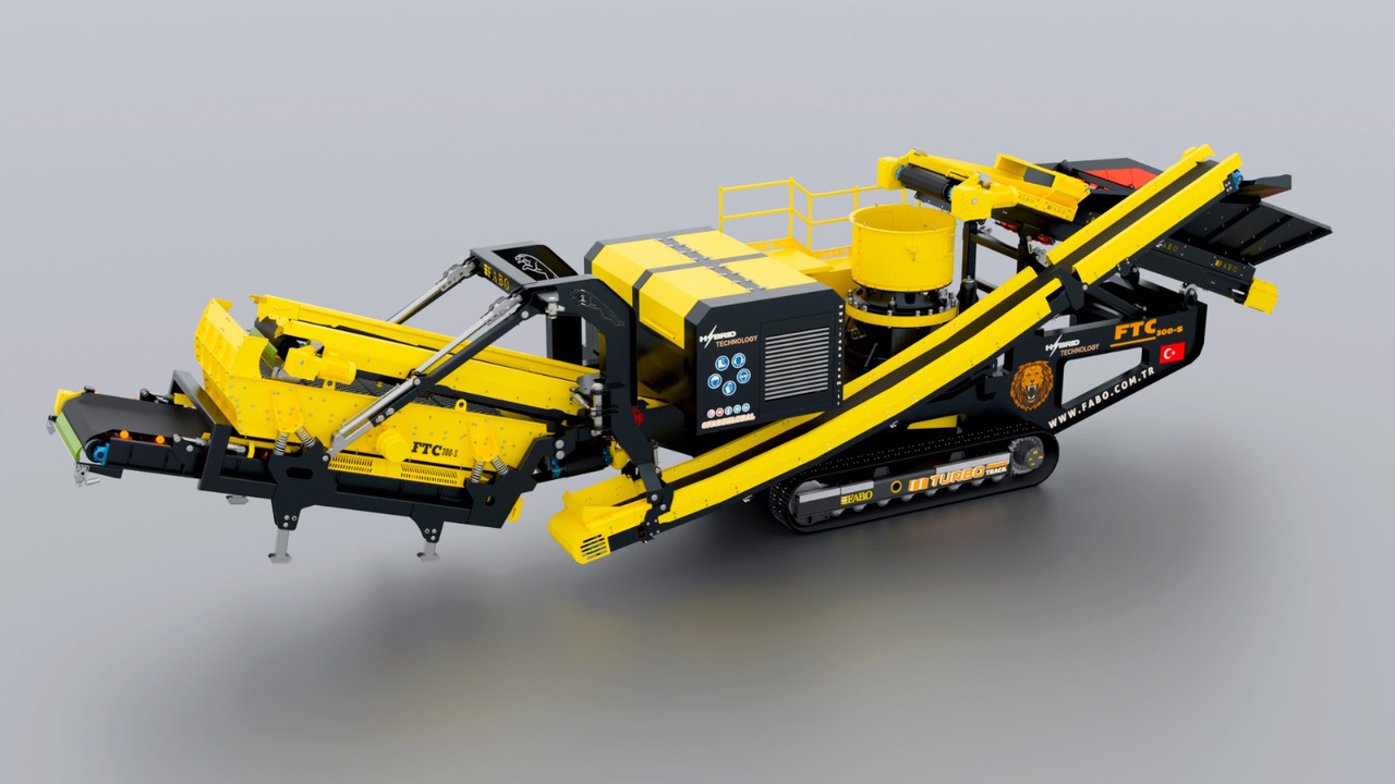 FABO Mobile crusher - Mobilný drvič: obrázok 3 FABO Mobile crusher - Mobilný drvič: obrázok 3