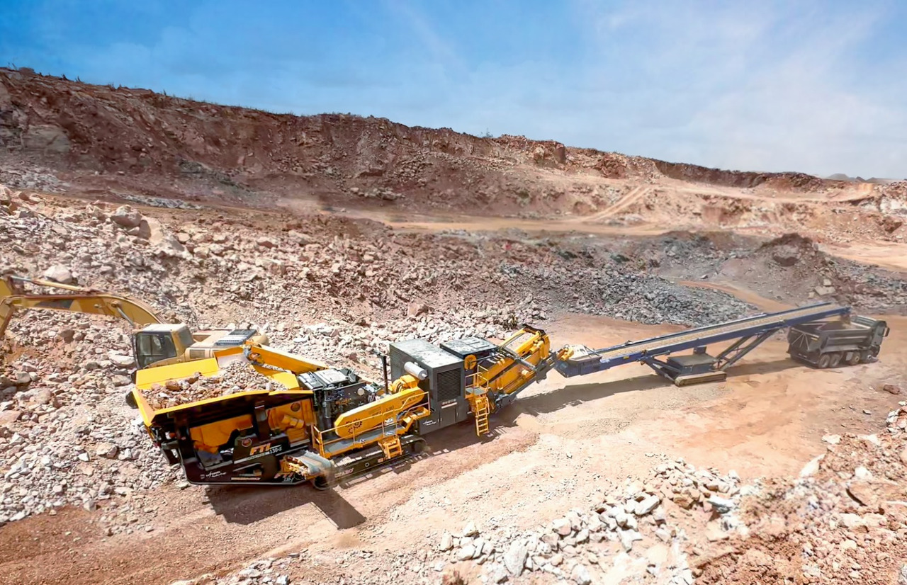 Nový Mobilný drvič FABO Mobile crusher: obrázok 7