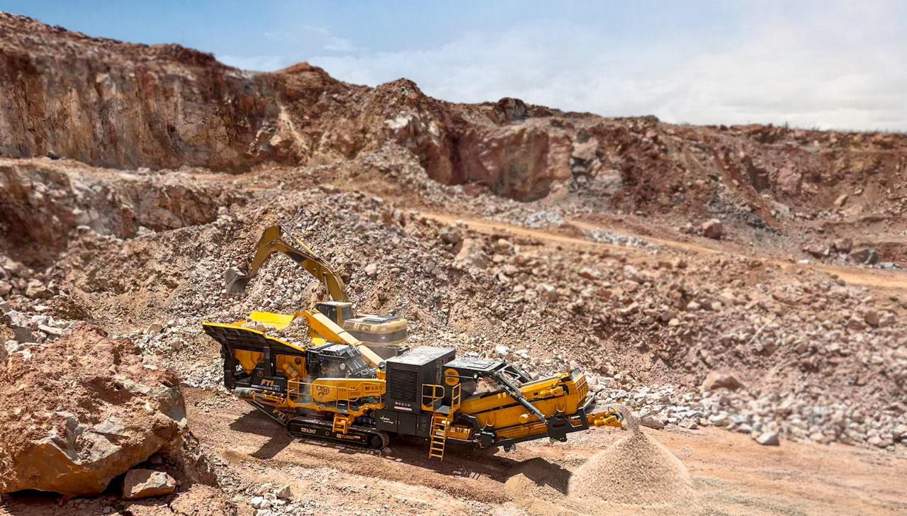 FABO Mobile crusher - Mobilný drvič: obrázok 3 FABO Mobile crusher - Mobilný drvič: obrázok 3