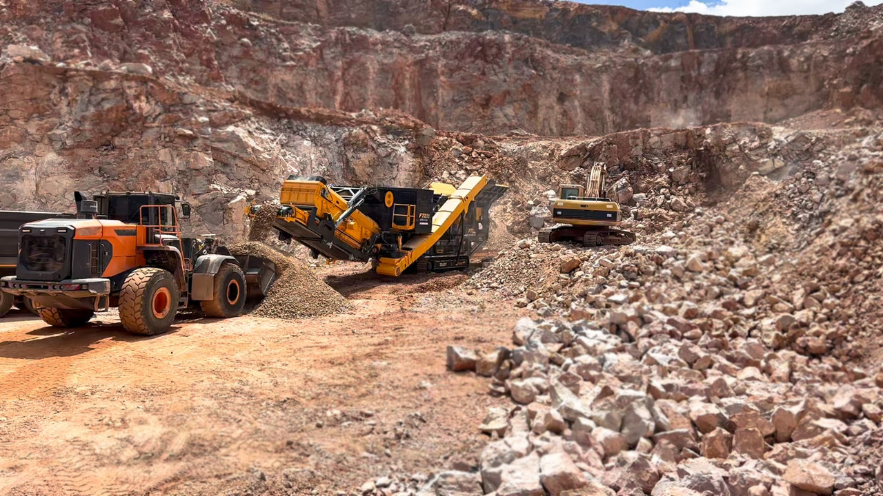 Nový Mobilný drvič FABO Mobile crusher: obrázok 5