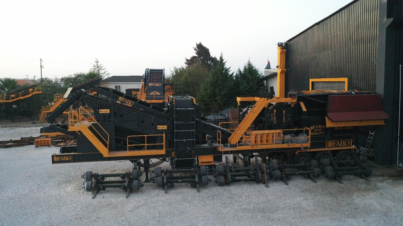 FABO Mobile crusher - Mobilný drvič: obrázok 3 FABO Mobile crusher - Mobilný drvič: obrázok 3