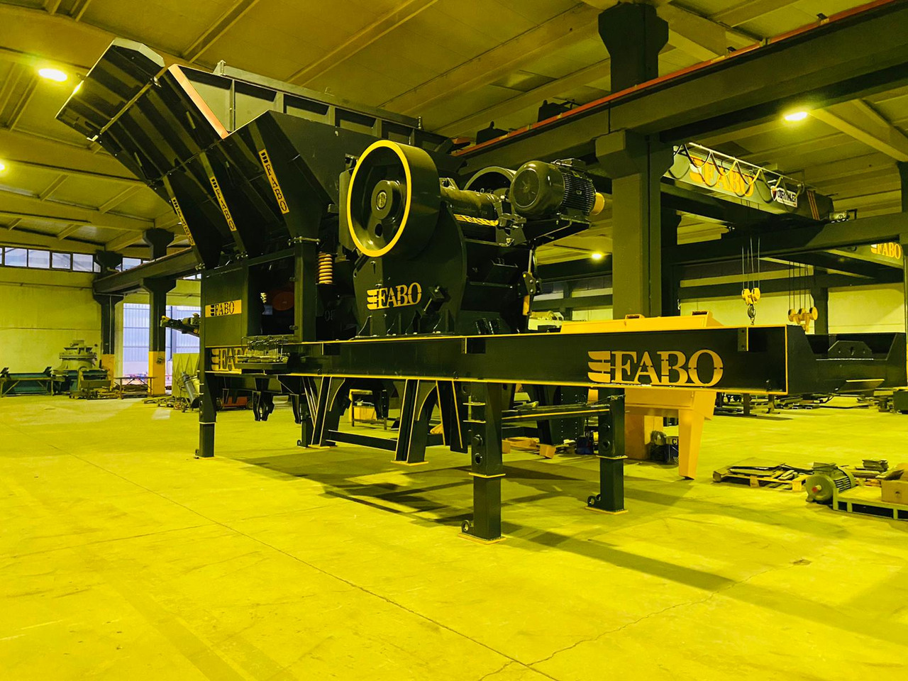 FABO Mobile crusher - Mobilný drvič: obrázok 4 FABO Mobile crusher - Mobilný drvič: obrázok 4