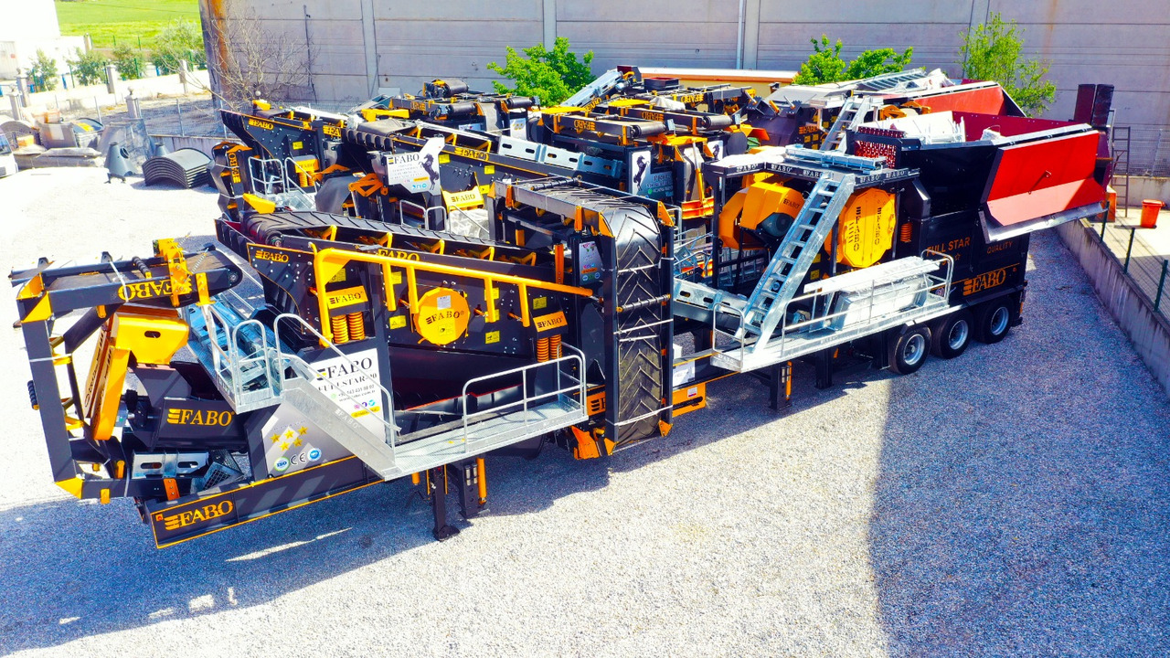 FABO Mobile crusher - Mobilný drvič: obrázok 2 FABO Mobile crusher - Mobilný drvič: obrázok 2