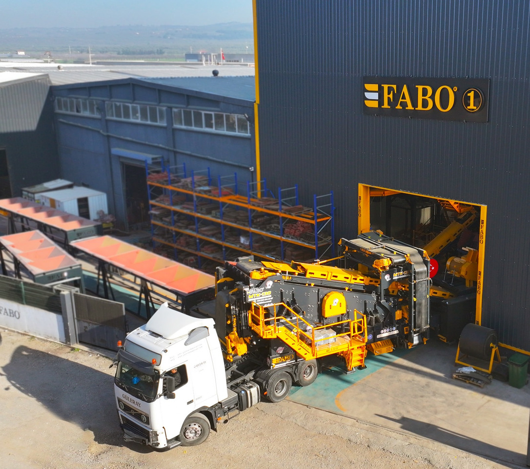 FABO Mobile crusher - Mobilný drvič: obrázok 4 FABO Mobile crusher - Mobilný drvič: obrázok 4