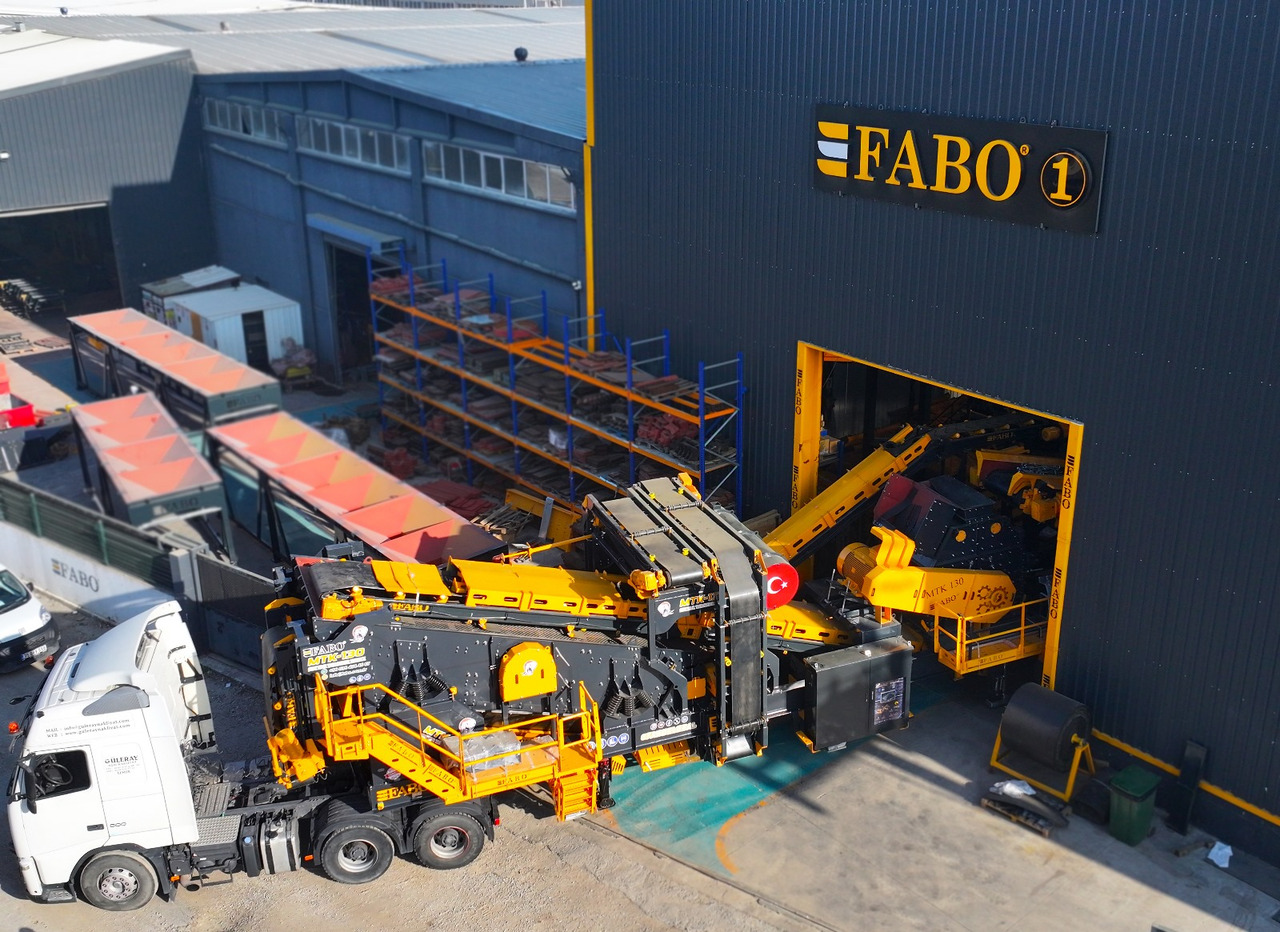 FABO Mobile crusher - Mobilný drvič: obrázok 2 FABO Mobile crusher - Mobilný drvič: obrázok 2