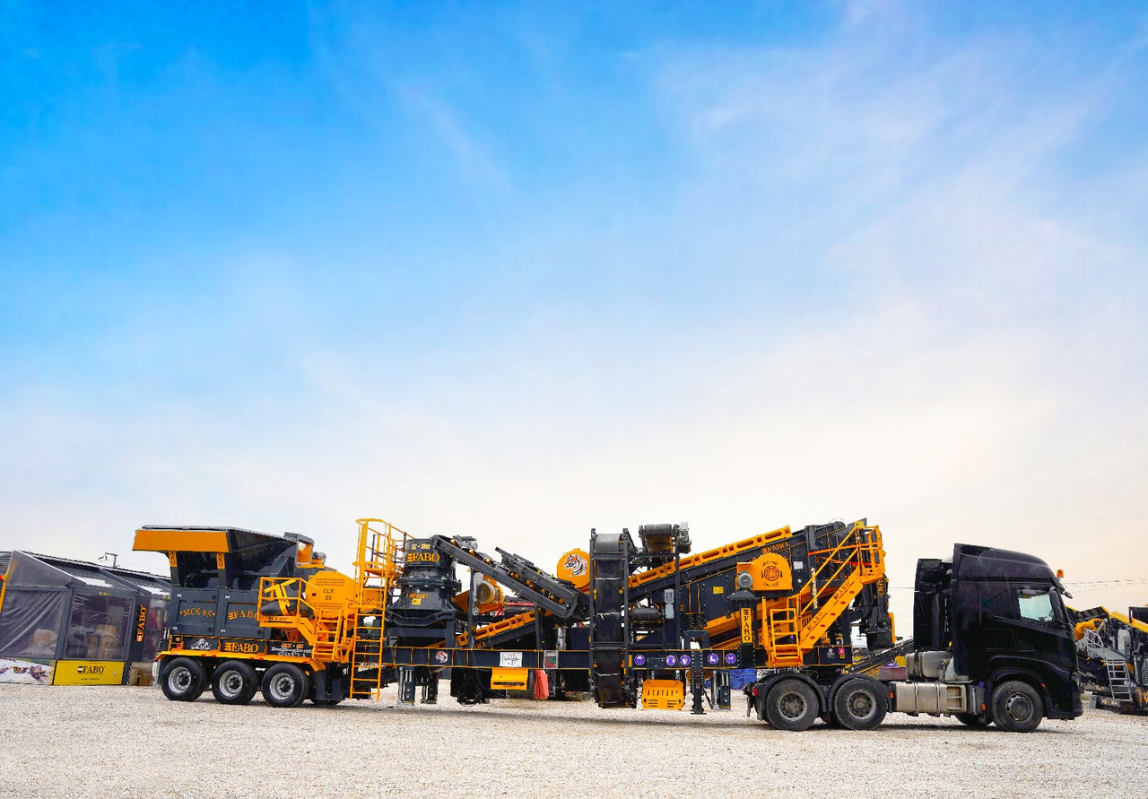 FABO Mobile crusher - Mobilný drvič: obrázok 2 FABO Mobile crusher - Mobilný drvič: obrázok 2