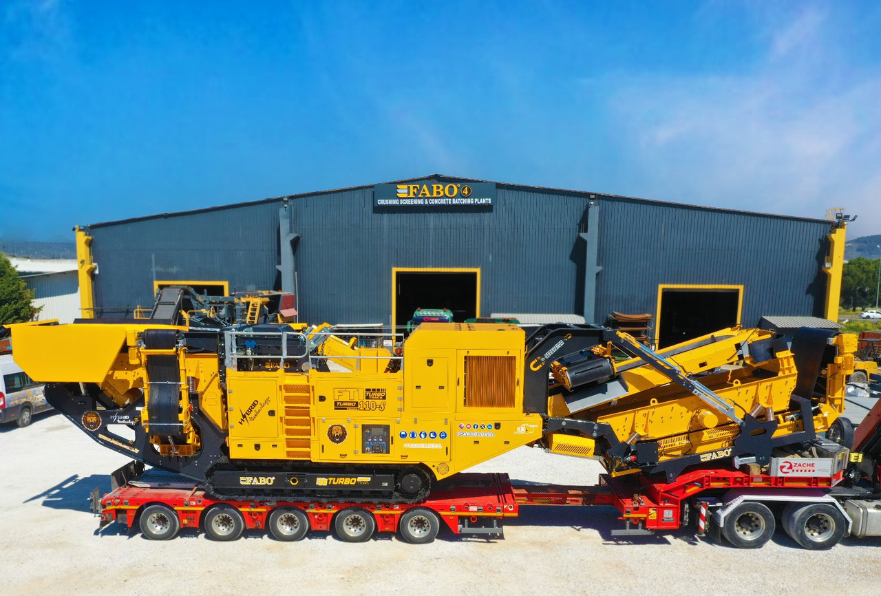 FABO Mobile crusher - Mobilný drvič: obrázok 1 FABO Mobile crusher - Mobilný drvič: obrázok 1