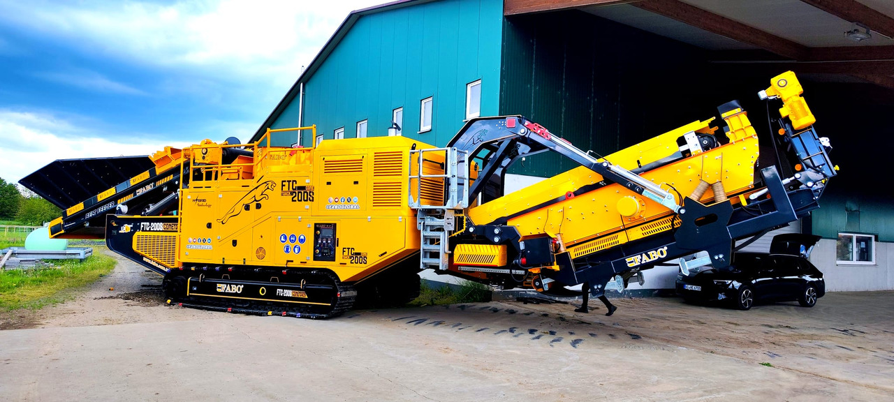 FABO Mobile crusher - Mobilný drvič: obrázok 2 FABO Mobile crusher - Mobilný drvič: obrázok 2