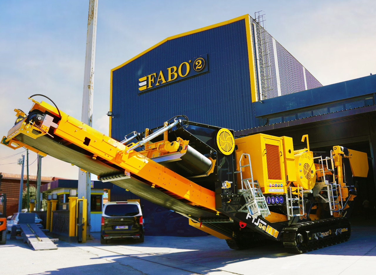 FABO Mobile crusher - Mobilný drvič: obrázok 3 FABO Mobile crusher - Mobilný drvič: obrázok 3