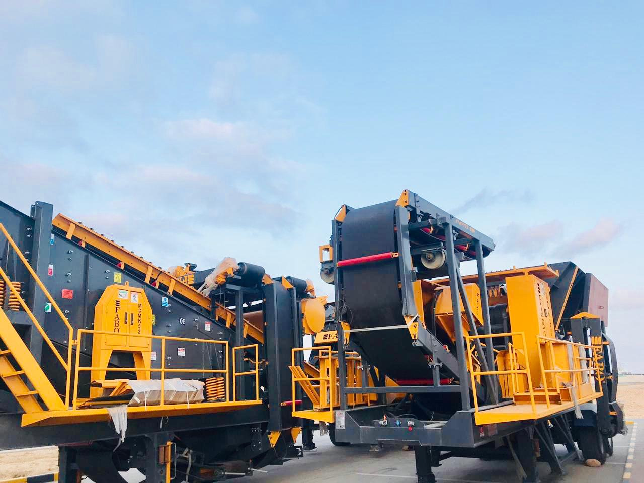 FABO Mobile crusher - Mobilný drvič: obrázok 2 FABO Mobile crusher - Mobilný drvič: obrázok 2