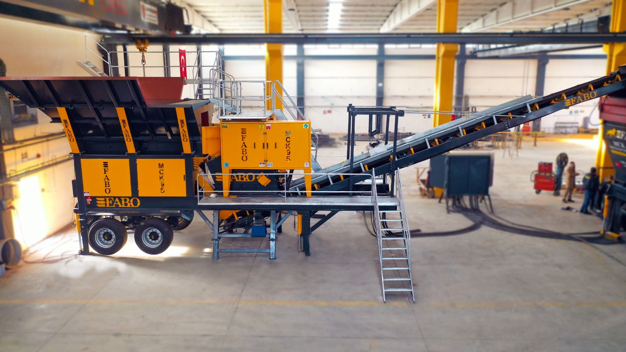 FABO Mobile crusher - Mobilný drvič: obrázok 5 FABO Mobile crusher - Mobilný drvič: obrázok 5