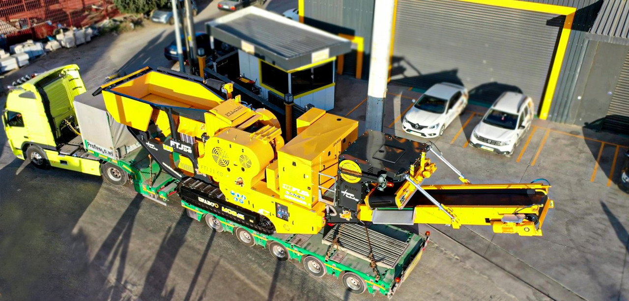 FABO Mobile crusher - Mobilný drvič: obrázok 5 FABO Mobile crusher - Mobilný drvič: obrázok 5
