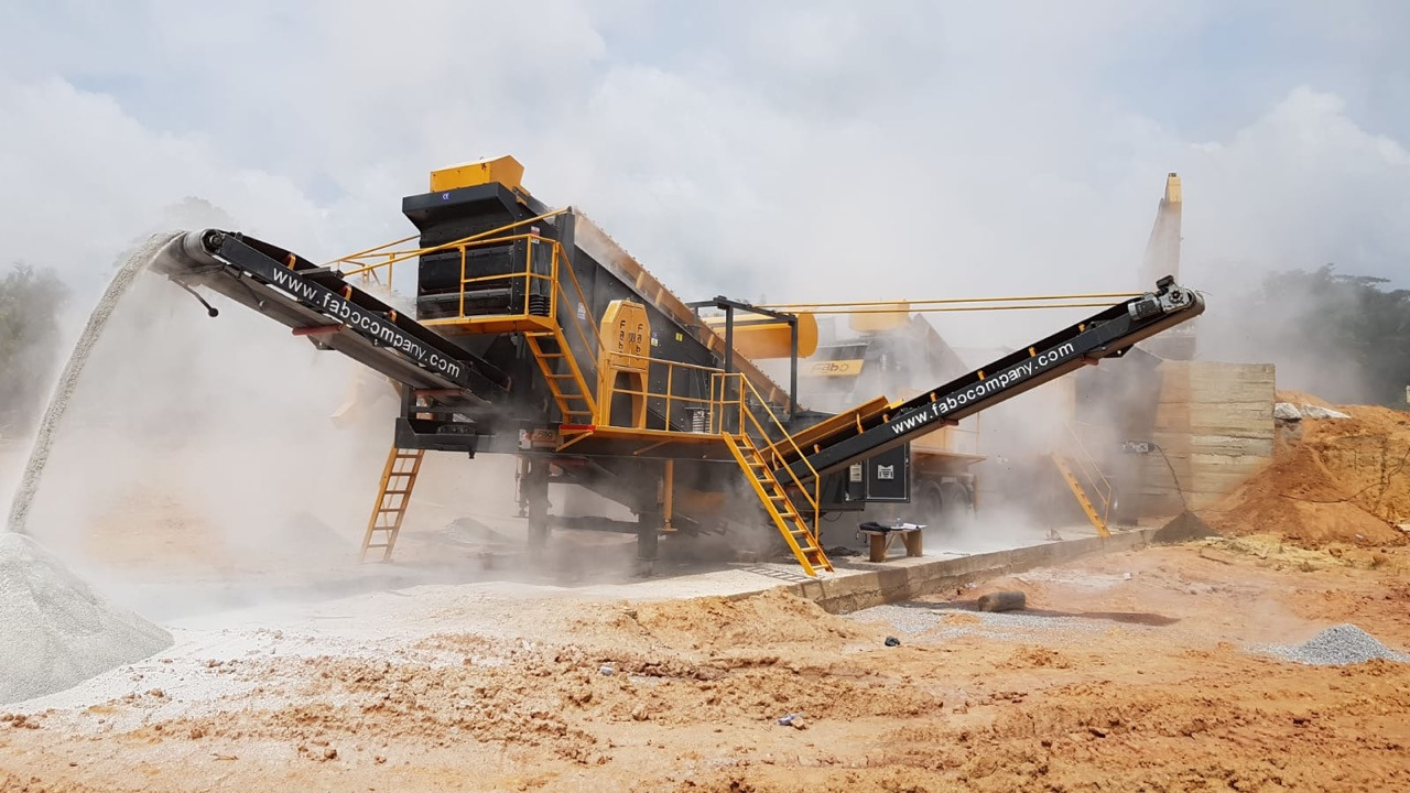 FABO Mobile crusher - Mobilný drvič: obrázok 1 FABO Mobile crusher - Mobilný drvič: obrázok 1