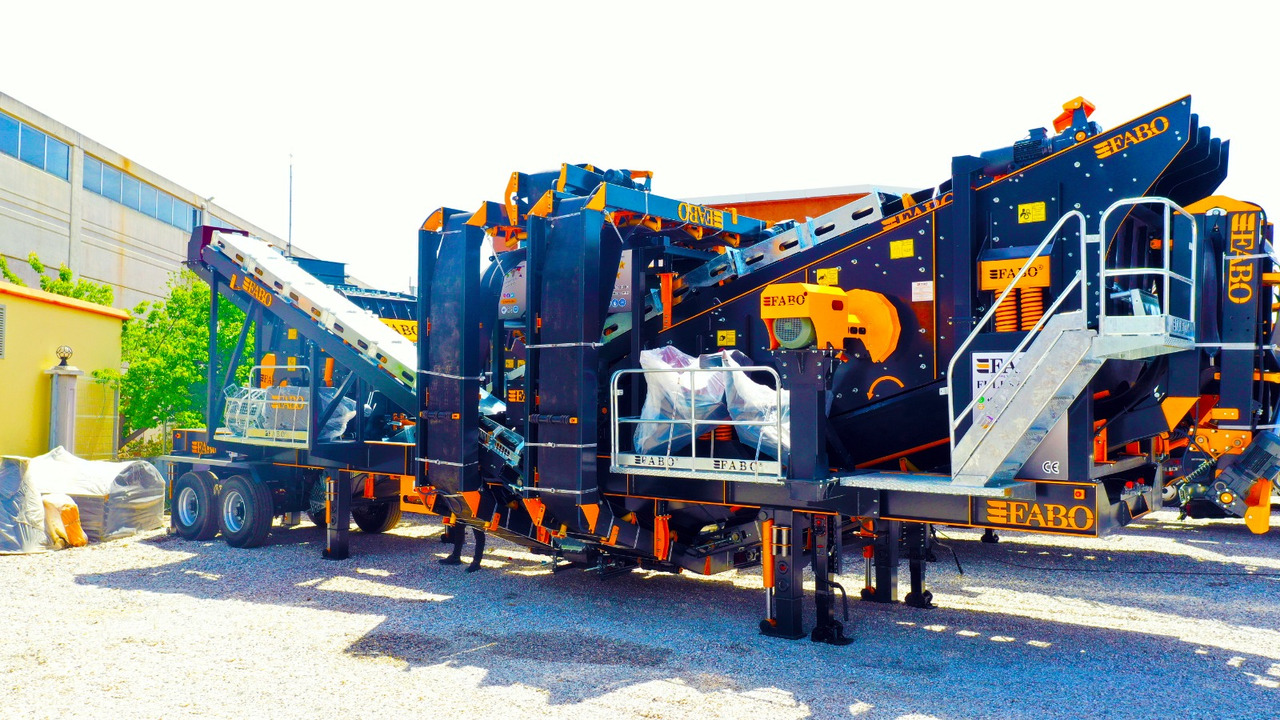 FABO Mobile crusher - Mobilný drvič: obrázok 5 FABO Mobile crusher - Mobilný drvič: obrázok 5