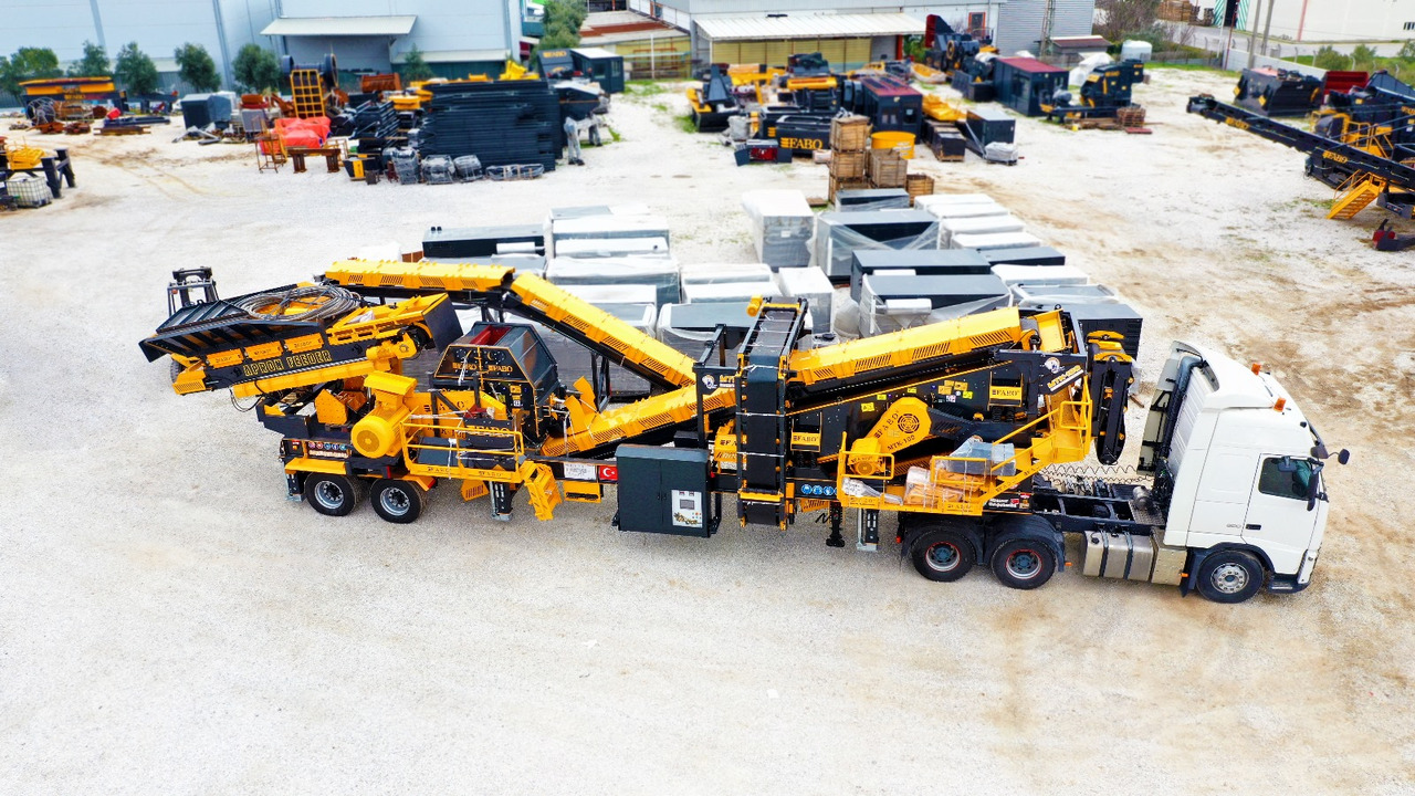 FABO Mobile crusher - Mobilný drvič: obrázok 2 FABO Mobile crusher - Mobilný drvič: obrázok 2