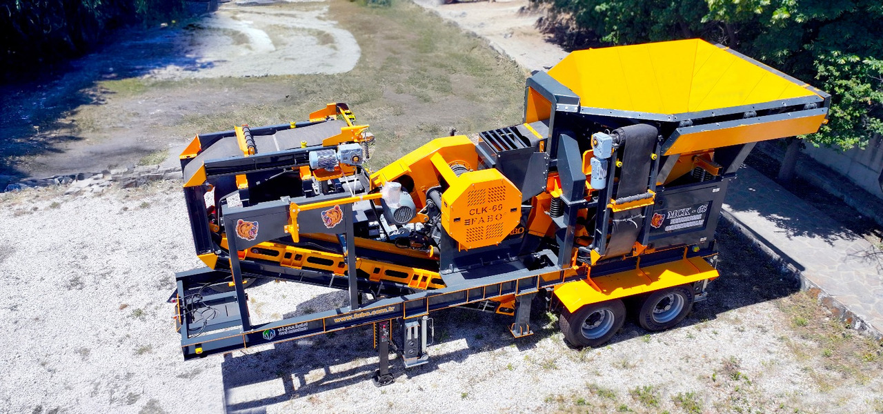 FABO Mobile crusher - Mobilný drvič: obrázok 2 FABO Mobile crusher - Mobilný drvič: obrázok 2