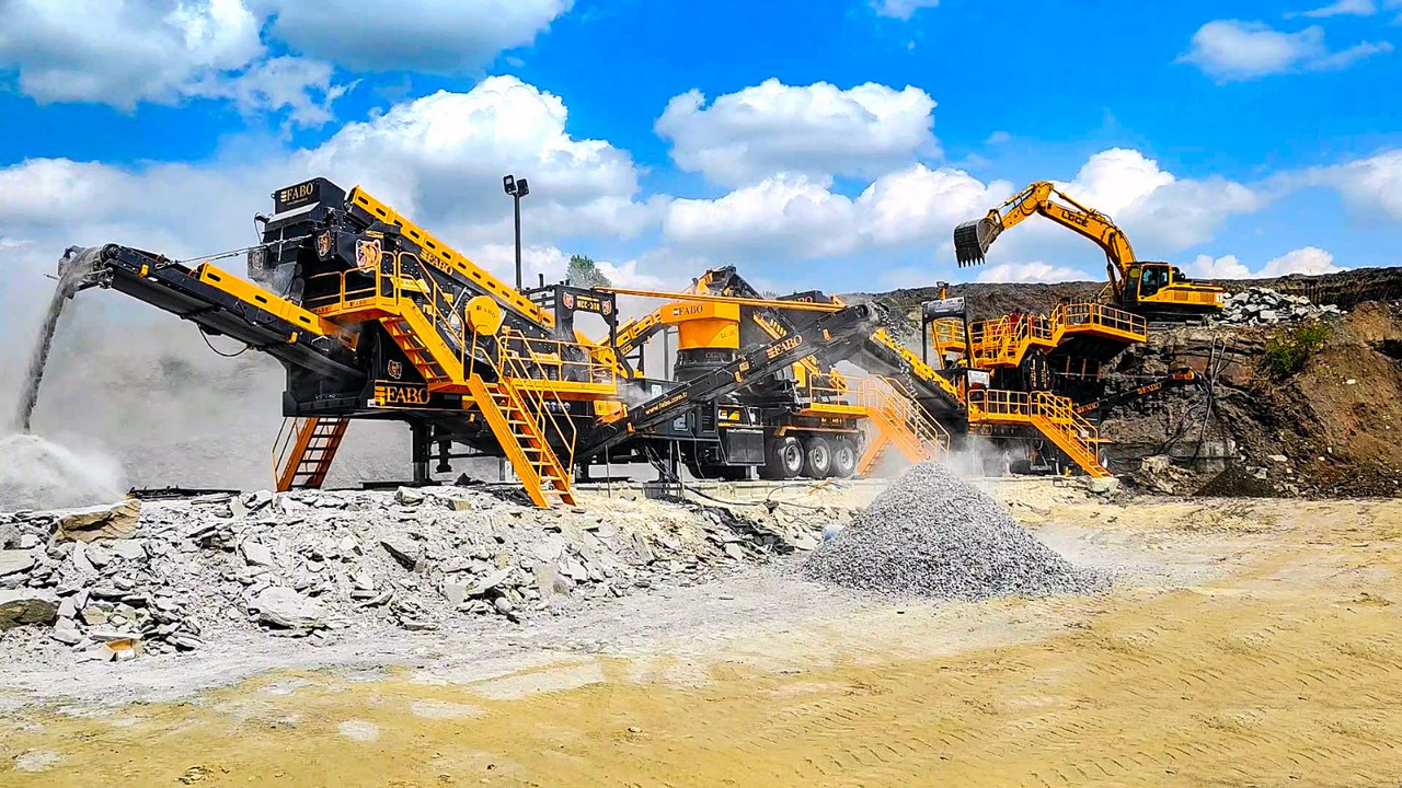 FABO Mobile crusher - Mobilný drvič: obrázok 2 FABO Mobile crusher - Mobilný drvič: obrázok 2