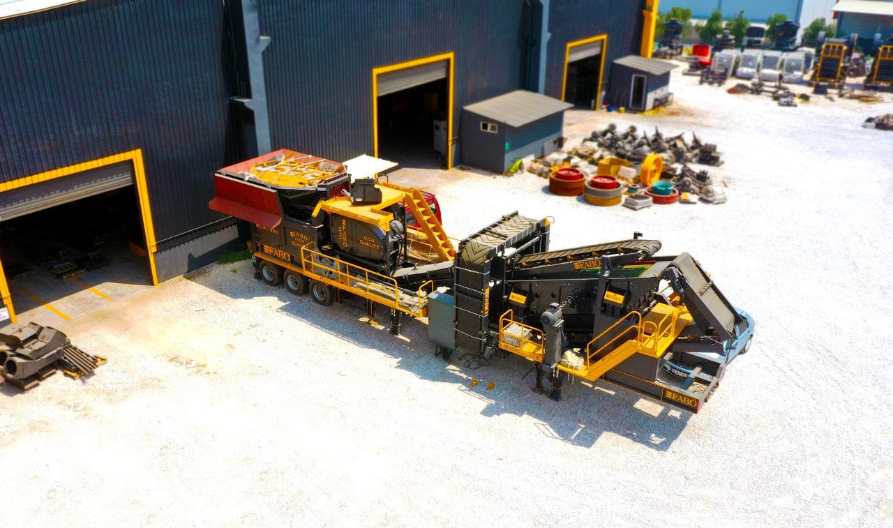 FABO Mobile crusher - Mobilný drvič: obrázok 1 FABO Mobile crusher - Mobilný drvič: obrázok 1
