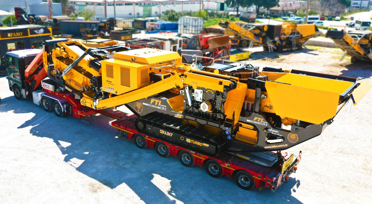 FABO Mobile crusher - Mobilný drvič: obrázok 3 FABO Mobile crusher - Mobilný drvič: obrázok 3