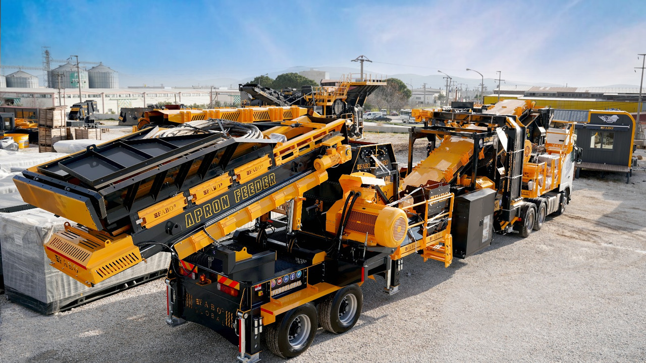 FABO Mobile crusher - Mobilný drvič: obrázok 5 FABO Mobile crusher - Mobilný drvič: obrázok 5