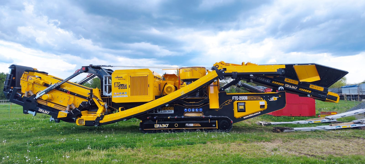 FABO Mobile crusher - Mobilný drvič: obrázok 1 FABO Mobile crusher - Mobilný drvič: obrázok 1
