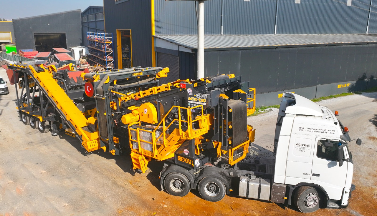 FABO Mobile crusher - Mobilný drvič: obrázok 1 FABO Mobile crusher - Mobilný drvič: obrázok 1