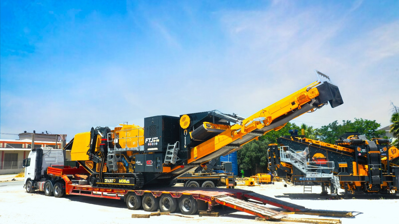 FABO Mobile crusher - Mobilný drvič: obrázok 2 FABO Mobile crusher - Mobilný drvič: obrázok 2