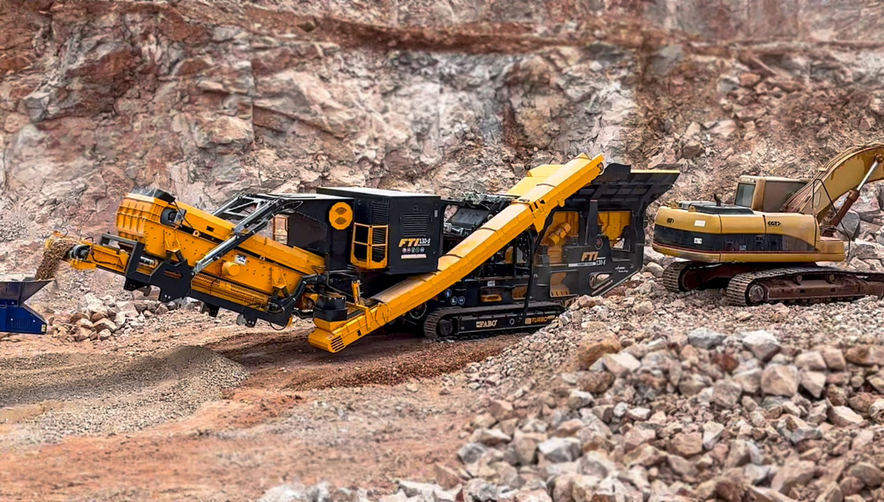 FABO Mobile crusher - Mobilný drvič: obrázok 2 FABO Mobile crusher - Mobilný drvič: obrázok 2