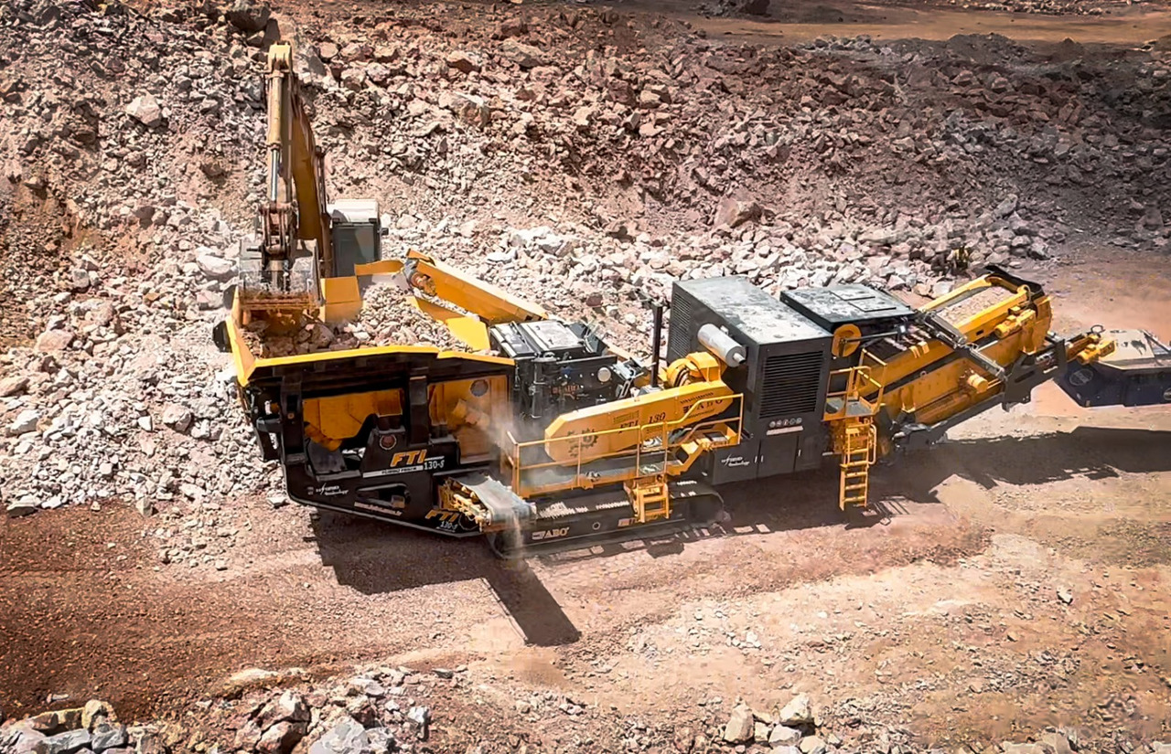 FABO Mobile crusher - Mobilný drvič: obrázok 3 FABO Mobile crusher - Mobilný drvič: obrázok 3