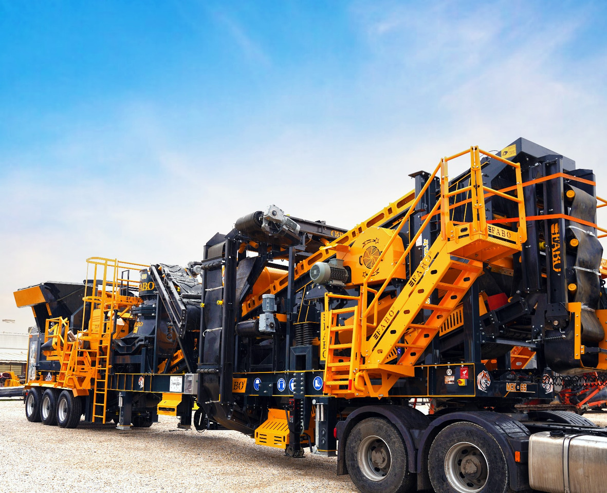 FABO Mobile crusher - Mobilný drvič: obrázok 1 FABO Mobile crusher - Mobilný drvič: obrázok 1