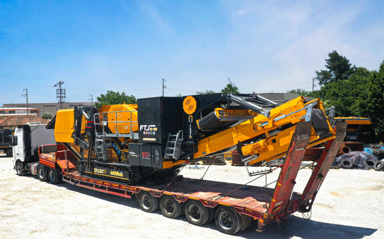 FABO Mobile crusher - Mobilný drvič: obrázok 5 FABO Mobile crusher - Mobilný drvič: obrázok 5