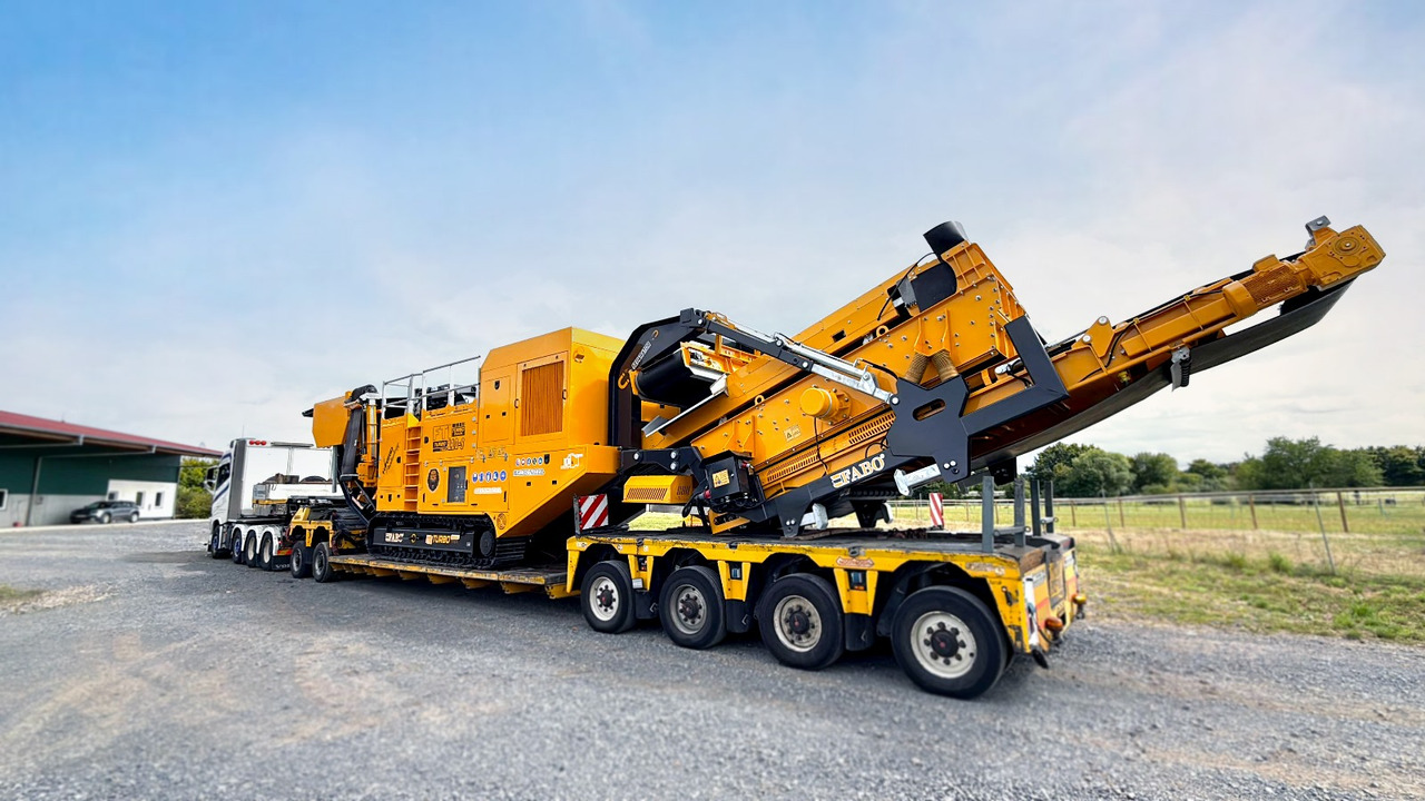 FABO Mobile crusher - Mobilný drvič: obrázok 1 FABO Mobile crusher - Mobilný drvič: obrázok 1