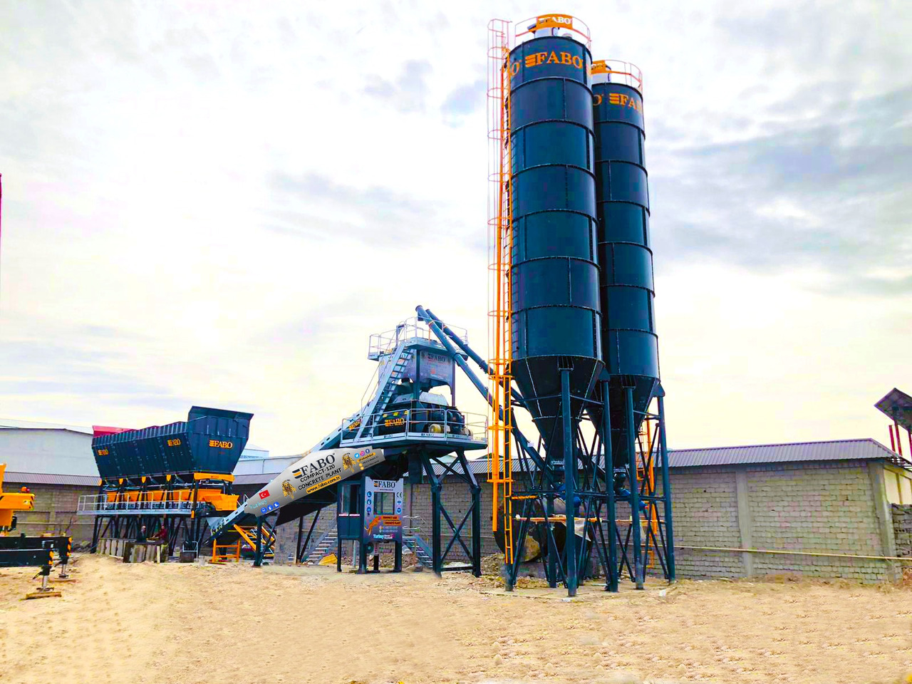 FABO cement silo - Silo na cement: obrázok 1 FABO cement silo - Silo na cement: obrázok 1