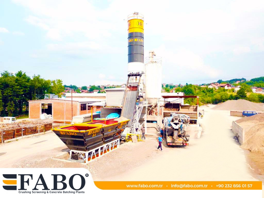 FABO compact concrete plant - Betonáreň: obrázok 2 FABO compact concrete plant - Betonáreň: obrázok 2