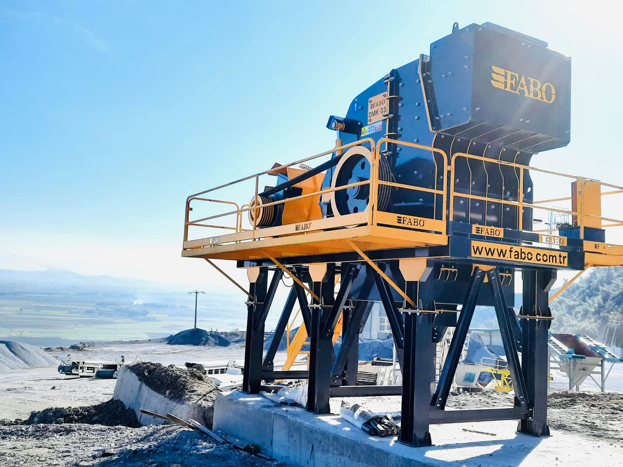 FABO impact crusher - Nárazový drvič: obrázok 2 FABO impact crusher - Nárazový drvič: obrázok 2