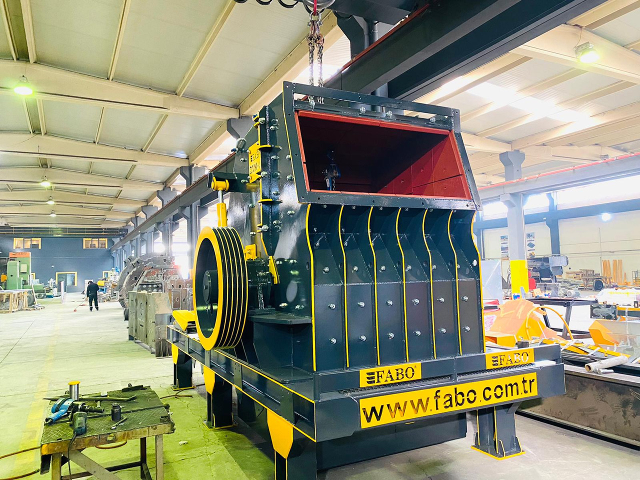 FABO impact crusher - Nárazový drvič: obrázok 4 FABO impact crusher - Nárazový drvič: obrázok 4