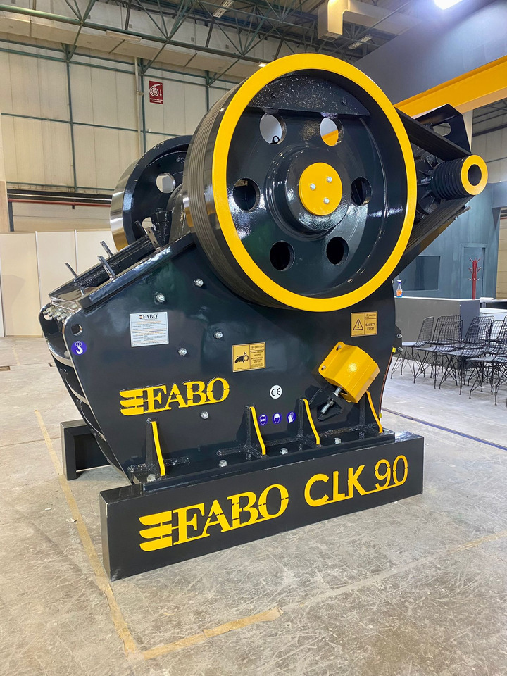 FABO jaw crusher - Čeľusťový drvič: obrázok 1 FABO jaw crusher - Čeľusťový drvič: obrázok 1