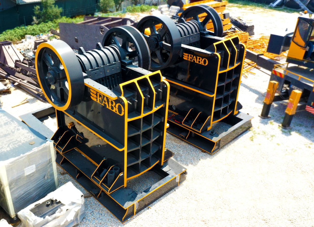FABO jaw crusher - Čeľusťový drvič: obrázok 2 FABO jaw crusher - Čeľusťový drvič: obrázok 2