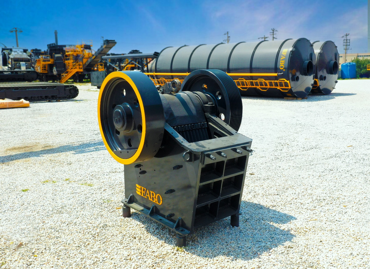 FABO jaw crusher - Čeľusťový drvič: obrázok 1 FABO jaw crusher - Čeľusťový drvič: obrázok 1
