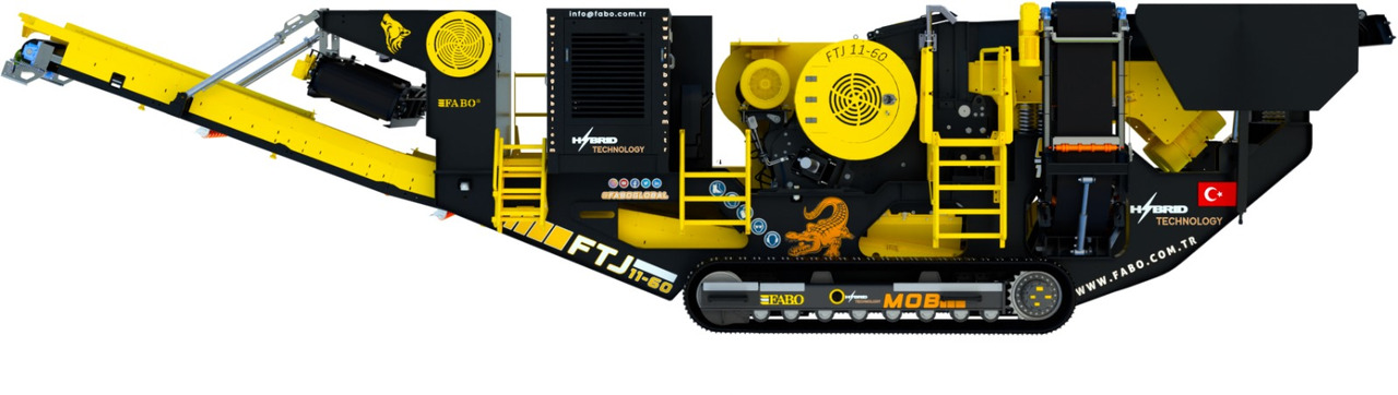 Nový Banské stroj FABO mining machinery - crushing plant: obrázok 15