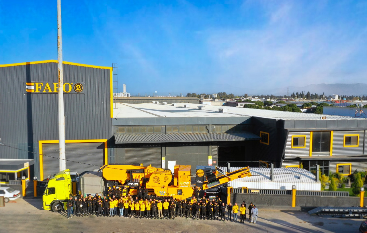 Nový Banské stroj FABO mining machinery - crushing plant: obrázok 9